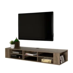 66" City Life Wide Wall Mounted Console - South Shore -Furniture Haven Shop GUEST 00916924 507a 4443 83cf d6f6bde987fe
