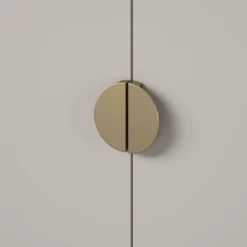 Kelly Accent Cabinet White/Taupe - Paris Hilton X The Novogratz -Furniture Haven Shop GUEST 00e7501e 1c87 48bc b335 4d707c93a1e2