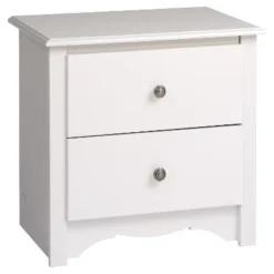 Monterey 2 Drawer Nightstand - Prepac -Furniture Haven Shop GUEST 012b4f53 198a 4016 9c6c 41e066938d45