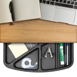 Mount-It! Under Desk Swivel Storage Tray | Ergonomic Undermount Shelf Organizer Holds Office Supplies | Mounts To Desktops Tables And Workbenches -Furniture Haven Shop GUEST 0137ae9c e364 48c5 9b3c 3e1ca8054d98