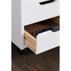 Cary 6 Drawer Rolling Storage Cart - Linon -Furniture Haven Shop GUEST 0264689d 48e4 4a84 9996 86b769ad9427