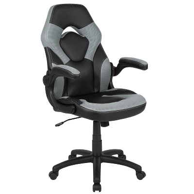 Emma And Oliver Gaming Desk & Chair Set With Cup Holder, Headphone Hook, And Monitor Stand 6 Emma And Oliver Gaming Desk & Chair Set With Cup Holder, Headphone Hook, And Monitor Stand - Image 6