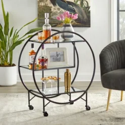 Bayley Bar Cart - Lifestorey -Furniture Haven Shop GUEST 031bf29b 5aba 417c bb4e c1b59647b266