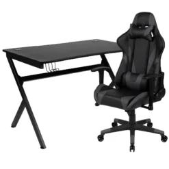 Flash Furniture Gaming Desk And Reclining Gaming Chair Set With Cup Holder, Headphone Hook & 2 Wire Management Holes 24 Flash Furniture Gaming Desk And Reclining Gaming Chair Set With Cup Holder, Headphone Hook & 2 Wire Management Holes -Furniture Haven Shop GUEST 04820f29 f7a1 4fa5 abc5 4abb677a239e