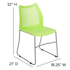 Emma And Oliver Home And Office Sled Base Stack Chair With Air-Vent Back - Guest Chair 21 Emma And Oliver Home And Office Sled Base Stack Chair With Air-Vent Back - Guest Chair -Furniture Haven Shop GUEST 048321c2 9efd 42cc 8b63 64606a3b4959