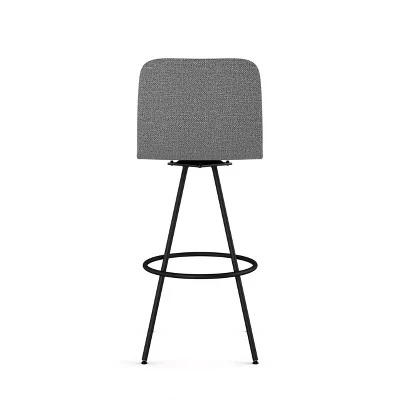 26.25" Dagmar Swivel Counter Height Barstool - Amisco 1 26.25" Dagmar Swivel Counter Height Barstool - Amisco