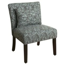 Parker Accent Chair With Pillow - HomePop -Furniture Haven Shop GUEST 0559b4b2 37c1 4e15 ba6b f27678ec982b