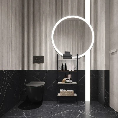 LuxenHome 4-Shelf 58.3" X 23.62" W Wood And Metal Ladder Bookcase. 10 LuxenHome 4-Shelf 58.3" X 23.62" W Wood And Metal Ladder Bookcase. - Image 10