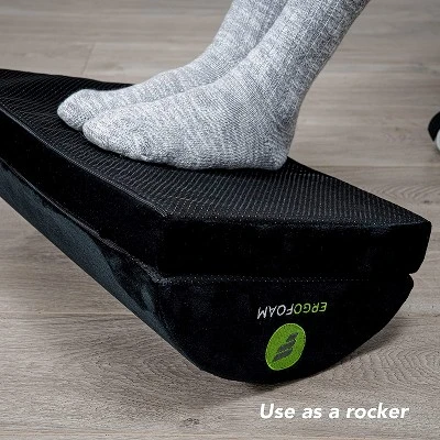 ErgoFoam Adjustable Foot Rest Under Desk For Added Height 2 ErgoFoam Adjustable Foot Rest Under Desk For Added Height - Image 2
