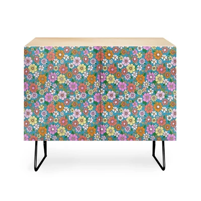 Schatzi Betty Floral Credenza - Deny Designs 3 Schatzi Betty Floral Credenza - Deny Designs - Image 3