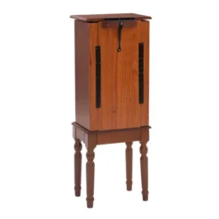 Wylie Jewelry Armoire Cherry Red - Powell Company -Furniture Haven Shop GUEST 0a72eefc f8ce 4fce 885c b5fcf755e43e