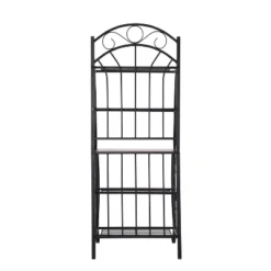 Valencia Baker Rack Storage Unit Metal/Black - Boraam Industries -Furniture Haven Shop GUEST 0af06321 c3d5 439e a534 972474606d9f