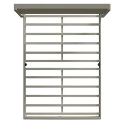 Glenwillow Home MCM Upholstered Platform Bed, Nailhead Trim Button Tufted MCM Wingback, Mattress Foundation, No Box Spring Needed, Beige, Queen -Furniture Haven Shop GUEST 0b5efbd2 33f1 4c3f 9dd6 64acbbc024e2