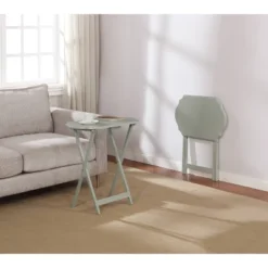 Set Of 2 Ledda Folding Snack Tray - Linon -Furniture Haven Shop GUEST 0c63991f 1e10 4408 b8f5 5cd5c56887b6