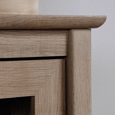 Anda Norr Display Cabinet Sky Oak - Sauder 2 Anda Norr Display Cabinet Sky Oak - Sauder - Image 2