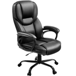 Yaheetech Faux Leather Executive Office Chair With Ergonomic High Back 14 Yaheetech Faux Leather Executive Office Chair With Ergonomic High Back -Furniture Haven Shop GUEST 0e13d7ac 1fdc 4014 ba0e 58bbb126e789