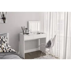 Ava Pull Top Vanity White - Polifurniture -Furniture Haven Shop GUEST 0f73dc43 e823 4166 89db d664cd40b136