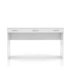 Grayde 3 Drawer Vanity Table Luminous White - MiBasics -Furniture Haven Shop GUEST 0fbf167f 9e5b 421d bdf6 340896b3edfa