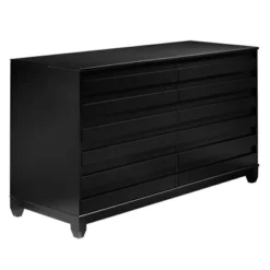 Ilya Solid Wood Modern Panel Front 6 Drawer Dresser - Saracina Home -Furniture Haven Shop GUEST 0ff1363c de24 4f47 a563 ea255a3e95ba