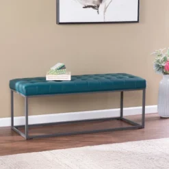 Perscon Upholstered Hallway Bench Blue - Aiden Lane 9 Perscon Upholstered Hallway Bench Blue - Aiden Lane -Furniture Haven Shop GUEST 117c05eb cf05 4312 9f92 9499ac67687d