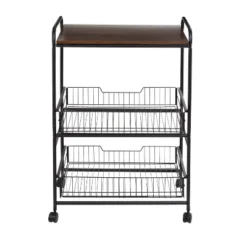 Honey-Can-Do 3 Tier Kitchen Cart With Pull-Out Baskets 14 Honey-Can-Do 3 Tier Kitchen Cart With Pull-Out Baskets -Furniture Haven Shop GUEST 1185c508 0fb5 48d4 a44e 19e99f8bc778