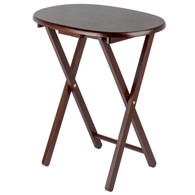 5pc Nathan Snack Table Set In Cappuccino Brown - Winsome 8 5pc Nathan Snack Table Set In Cappuccino Brown - Winsome - Image 8