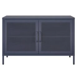 Channing 2 Door Storage Cabinet Mesh Metal Locker - Novogratz -Furniture Haven Shop GUEST 12e6e08a a22c 4f3e afb2 eb6decc3db6f