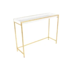 Set Of 2 Contemporary Console Tables White - Olivia & May -Furniture Haven Shop GUEST 13638325 3cb7 4876 8ed0 20bef5715dec