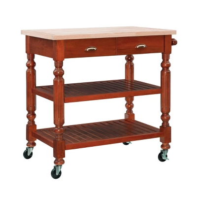 Barker Kitchen Cart And Islands - Linon 13 Barker Kitchen Cart And Islands - Linon - Image 13