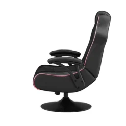 CXR3 Neo Fiber LED Audio Pedestal Gaming Chair With Subwoofer Black - X Rocker -Furniture Haven Shop GUEST 144fa042 e25c 4a63 82a5 300ad9fa419a