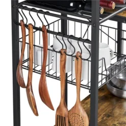 Yaheetech Kitchen Storage Shelves With 10 Hooks -Furniture Haven Shop GUEST 15bc0114 1e7a 4d74 850b 49f255b842d4