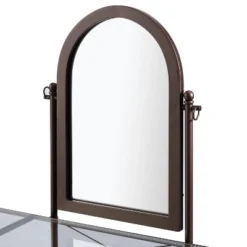 Clarisse Metal Vanity Set Brown - Linon -Furniture Haven Shop GUEST 15fb418e 3a13 484d a40e 154a7e0ed819