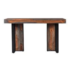 Savannah Console Table Brown - Treasure Trove Accents