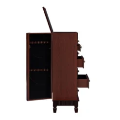 Tierra Contemporary Jewelry Armoire Merlot Brown - Powell Company -Furniture Haven Shop GUEST 175af95f 4e72 4d73 b467 dd797fcce098