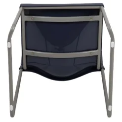 Flash Furniture HERCULES Series 880 Lb. Capacity Navy Full Back Contoured Stack Chair With Gray Powder Coated Sled Base -Furniture Haven Shop GUEST 18bf1cb9 2290 48e3 81e8 9a90c9fb66e1