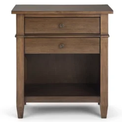 24" Sterling Solid Wood Nightstand - WyndenHall -Furniture Haven Shop GUEST 19043078 948d 4374 be43 20703e1b9dc9