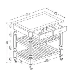 Barker Kitchen Cart And Islands - Linon 26 Barker Kitchen Cart And Islands - Linon -Furniture Haven Shop GUEST 1927b8e2 0159 408e b22b afe315e4a84c