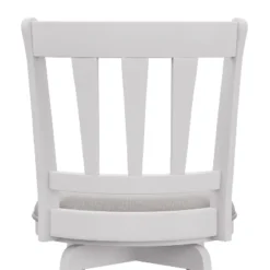 30" Presque Isle Wood Bar Height Swivel Stool White - Hillsdale Furniture -Furniture Haven Shop GUEST 197eb2cc 6a03 4e47 aed3 ca1ac59ef8dd