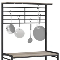 Yaheetech 4-Tier Kitchen Storage Rack With High Display Shelf -Furniture Haven Shop GUEST 1a776b39 129e 47a6 9052 6ee3e37d038d
