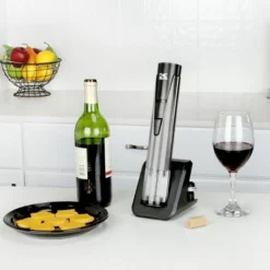 Kalorik 2-in-1 Wine Opener And Preserver Stainless Steel -Furniture Haven Shop GUEST 1b4b6654 bb5a 49a0 af5c 69e35f0bd5b1