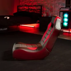 Flash 2.0 Wired Gaming Chair Black/Red - X Rocker -Furniture Haven Shop GUEST 1bfcb311 b52e 48f6 8a74 86983725549a
