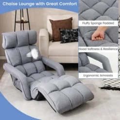 Costway 6-Position Adjustable Floor Chair For Adults Foldable Lazy Sofa For Living Room 14 Costway 6-Position Adjustable Floor Chair For Adults Foldable Lazy Sofa For Living Room -Furniture Haven Shop GUEST 1cb2b17d 7fa7 480c beee bd7bcf35064b