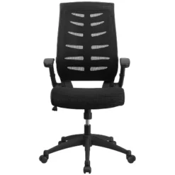 Emma And Oliver High Back Black Mesh Swivel Ergonomic Office Chair With Adjustable Flip-Up Arms 16 Emma And Oliver High Back Black Mesh Swivel Ergonomic Office Chair With Adjustable Flip-Up Arms -Furniture Haven Shop GUEST 1ce91668 7089 4a0e 8b55 f3f2c8b2ed5e