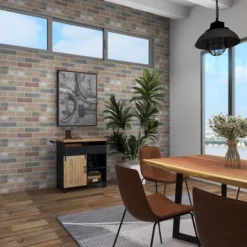 Industrial Rolling Cart Black - Olivia & May -Furniture Haven Shop GUEST 1dfff5fb b799 4359 98f1 53a87cb4f046