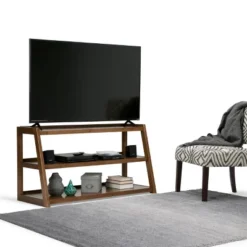 Hawkins Solid Wood TV Stand For TVs Up To 52" - WyndenHall