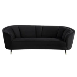 92" Achim Sofa Black Velvet - Acme Furniture -Furniture Haven Shop GUEST 1ea4eef0 70f3 479f b606 7bf2e50ed0f3