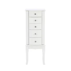 Makenzie Jewelry Armoire White - Powell Company -Furniture Haven Shop GUEST 1eae3bfe 3fdc 4193 b8cf 88ceec813162