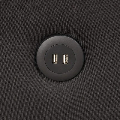 3 In 1 Pull Out Sleeper Sofa With 2 Wing Table And USB Charge-ModernLuxe 13 3 In 1 Pull Out Sleeper Sofa With 2 Wing Table And USB Charge-ModernLuxe - Image 13