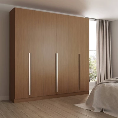 Eldridge Freestanding Wardrobe Maple Cream - Manhattan Comfort 1 Eldridge Freestanding Wardrobe Maple Cream - Manhattan Comfort