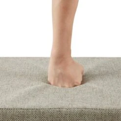 Zeus Accent Bench Gray - 510 Design -Furniture Haven Shop GUEST 214f0646 380b 40c0 b6a9 0f3b68db2d3f